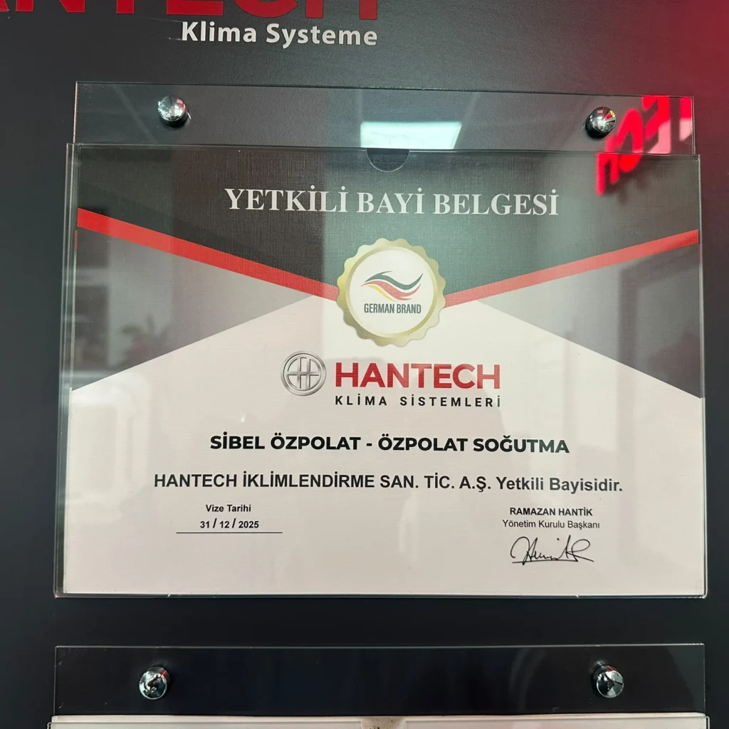 Hantech Yetkili Bayi ve Servis Güvencesi