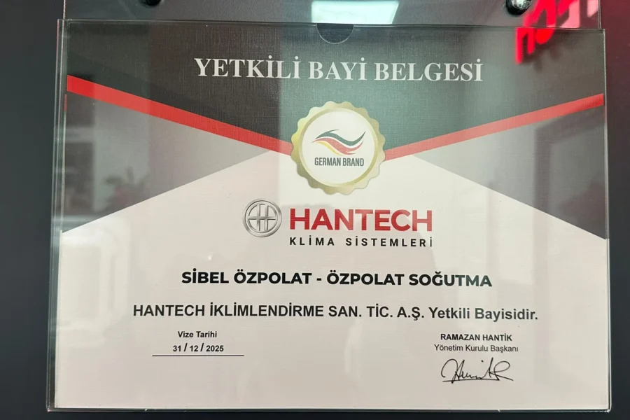 Hantech Yetkili Bayi ve Servis Güvencesi